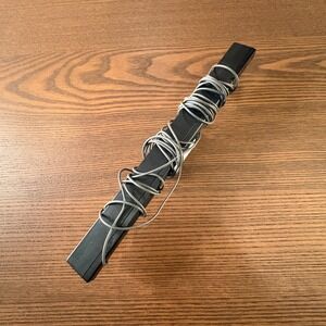 Nintendo Wii Sensor Bar RVL-014 Wired Grey Black Good OEM Replacement Accessory